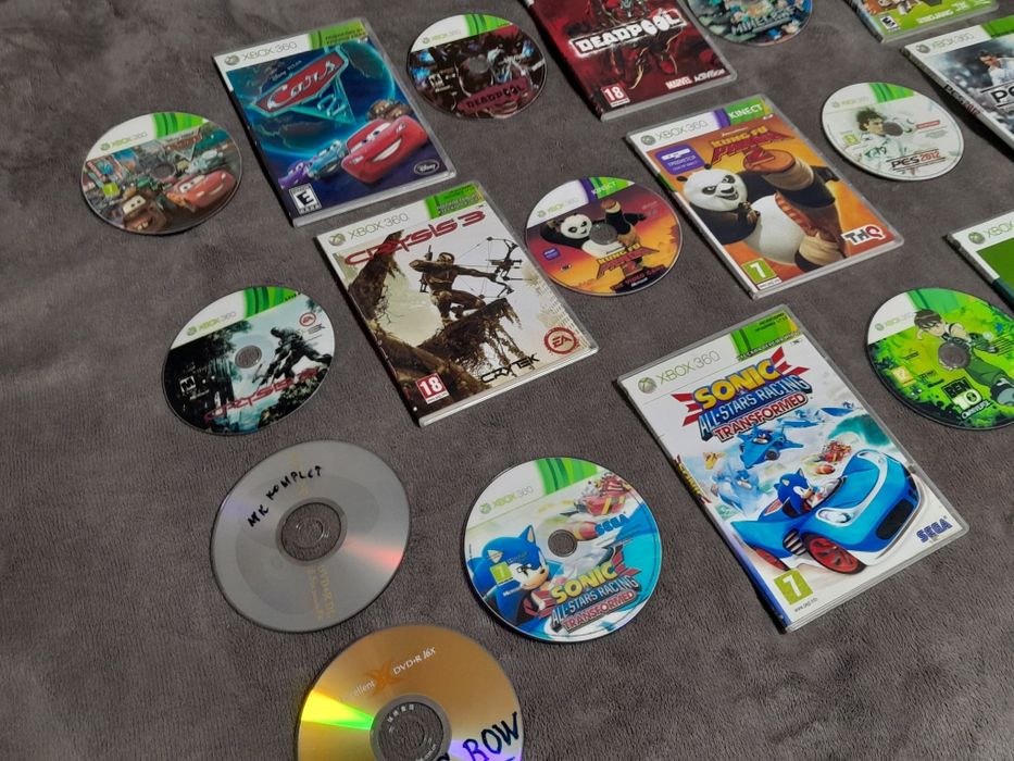 Диски для прошитого xbox 360