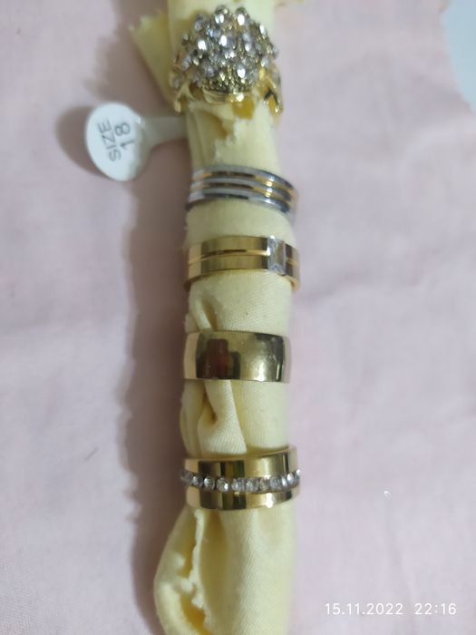 Кольца женские из нержавейки за все 50000