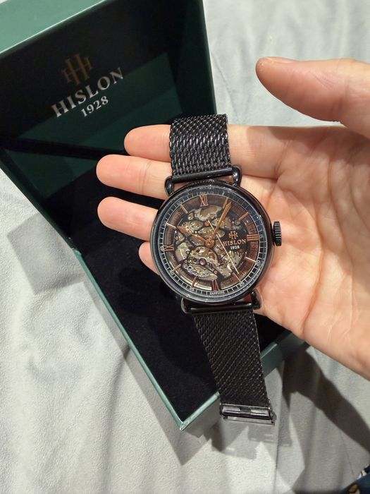 Механические часы HISLON Automatic Skeleton (1928)