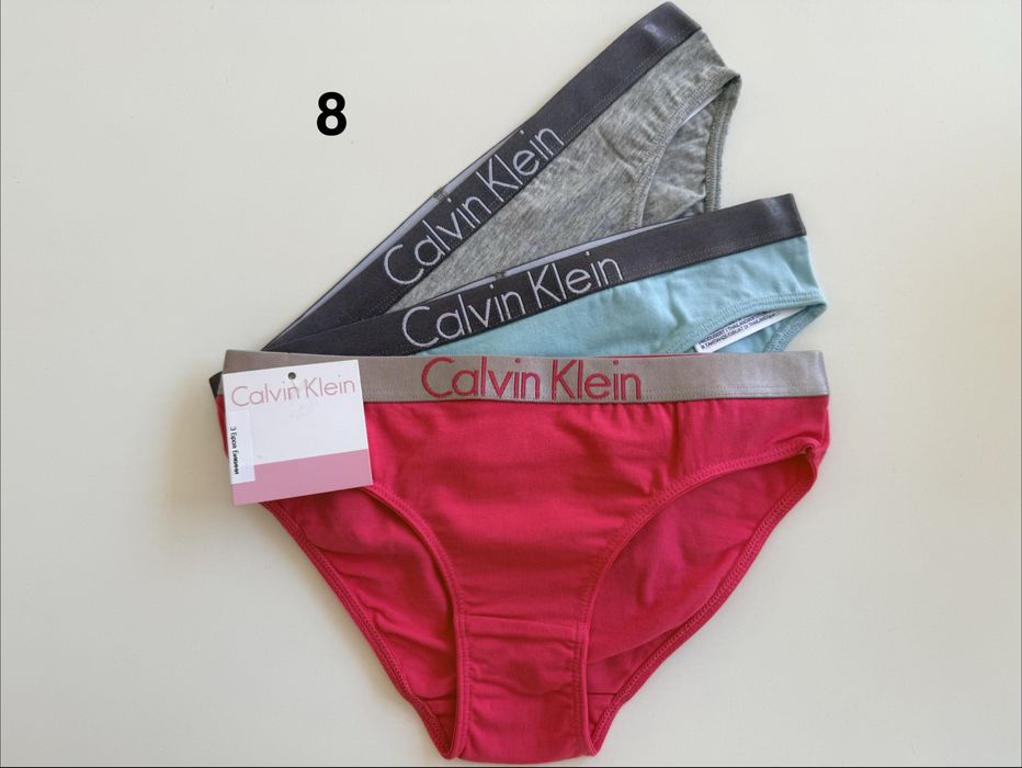Комплект 3 броя бикини Calvin Klein /8-10год./