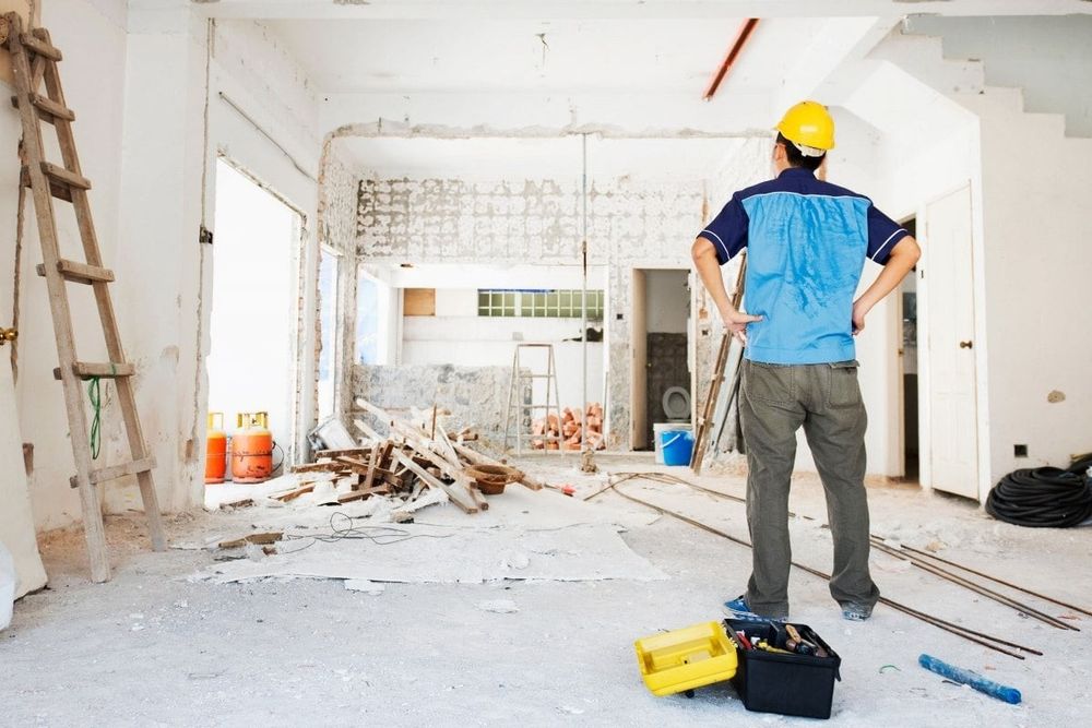 Ремонт в квартире.