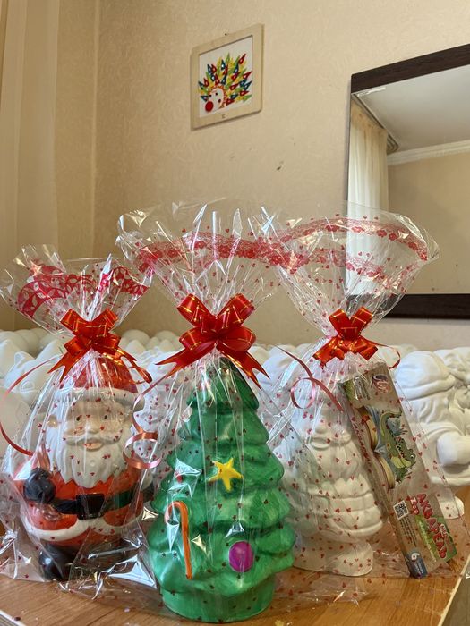 Копилка из гипса