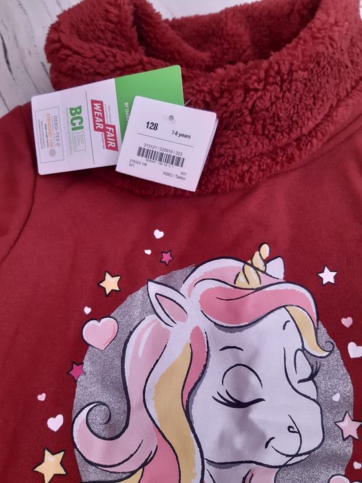 Нови блузи за момиче 6-7г.