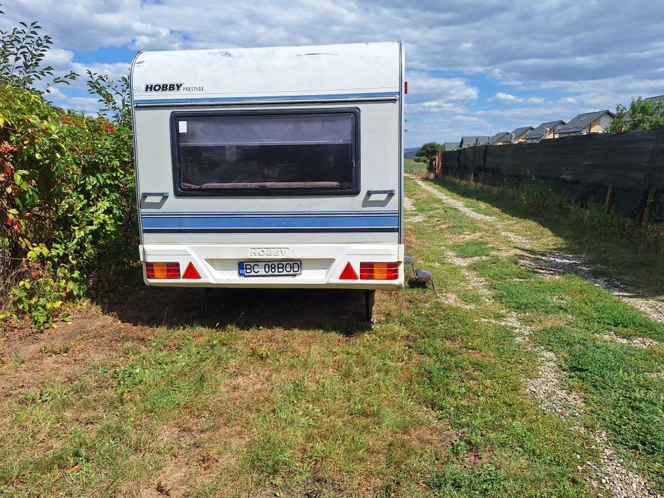 Rulota hobby.  545.  Inmatriculat.  Bacau 3000 e fixx
