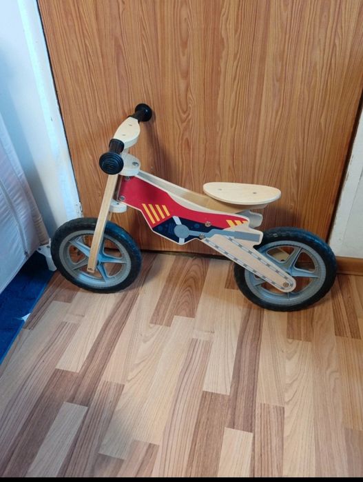 Bicicleta lemn copii