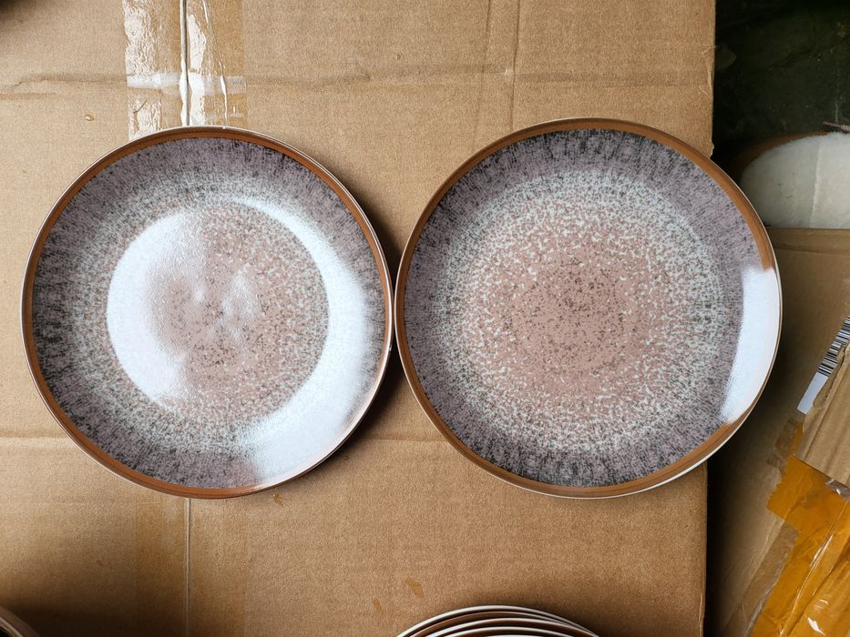 Комплект за хранене от порцелан van Well Ella 24 части Комплект чинии