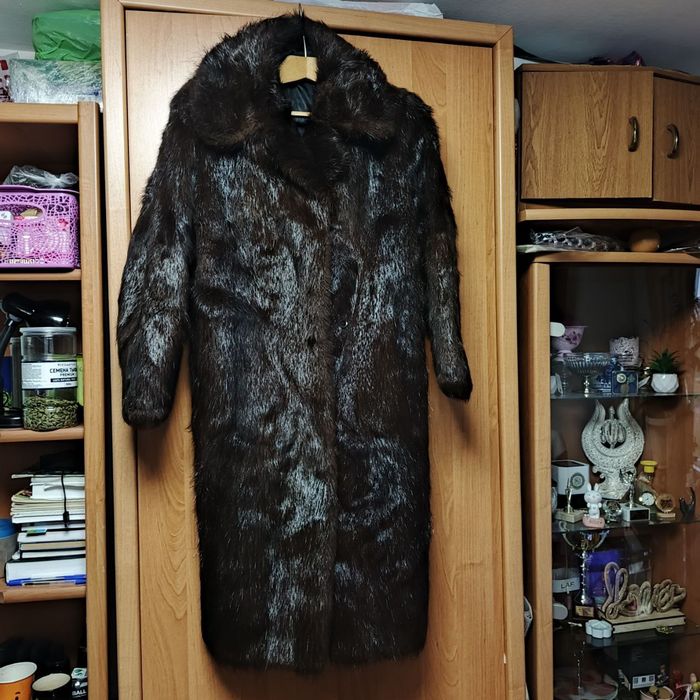 Натуральная норковая шуба