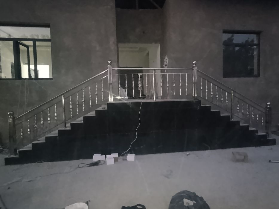 Перила из нержавейка ограждение из нержавейк To'siq va panjaralar zang