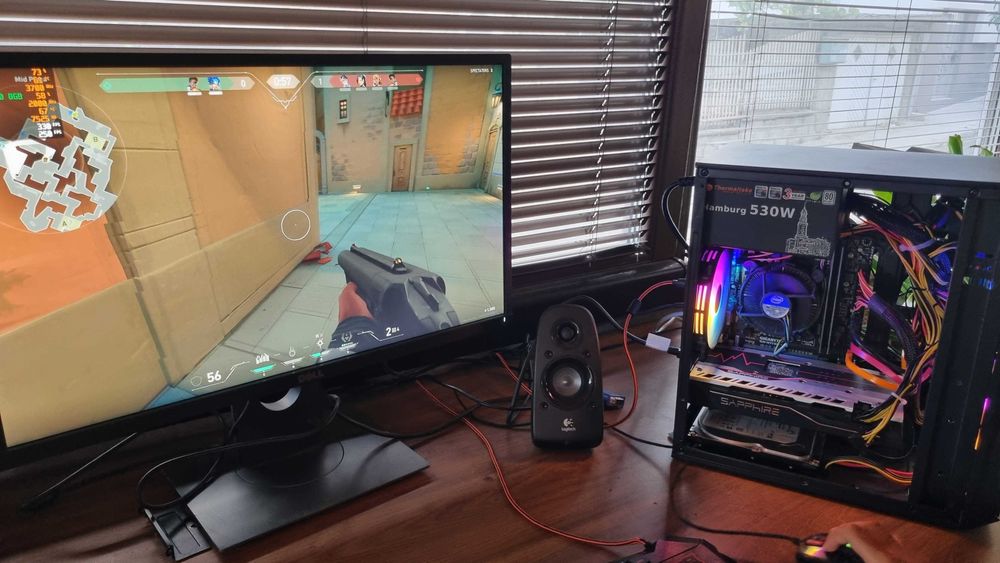 Геймърска конфигурация Intel I7 6700 , RX580 8GB , 16GB рам