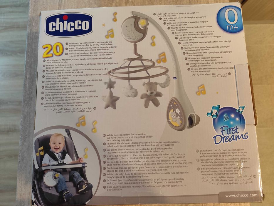 Carusel muzical Next 2 Dreams, Bleu, Chicco