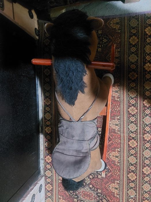 Детская лошадка качалка