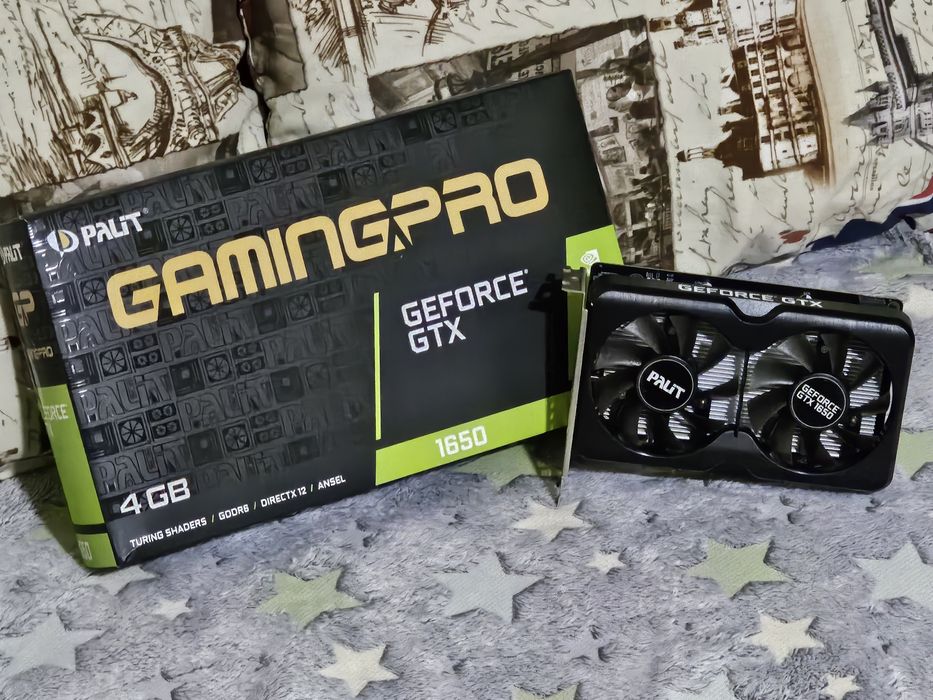 Palit Gtx 1650GamingPro 4Gb