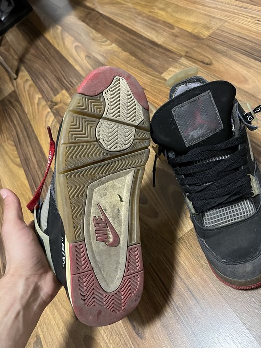 Jordan 4 retro off-white