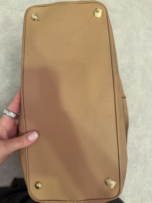 Geanta piele 35x25 cm