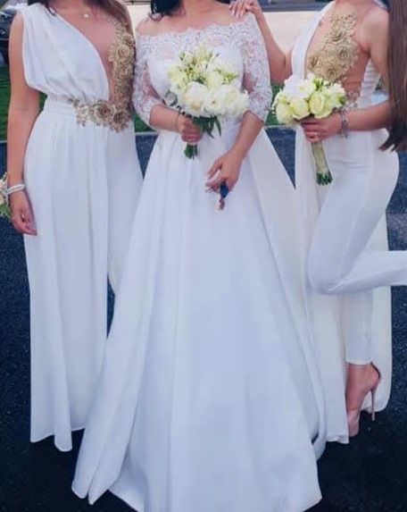 Rochie de mireasa cu buzunare