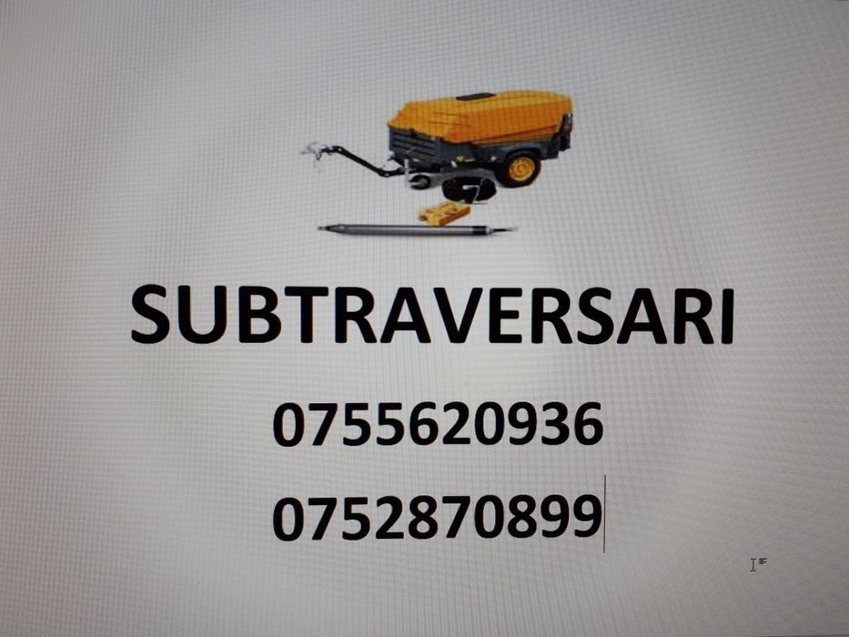 Subtraversari drumuri