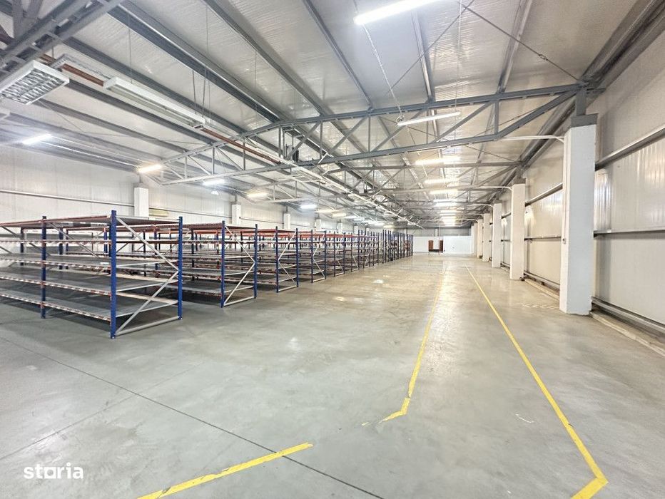 Hala industriala 1200mp + birouri 900mp zona Mall - Selimbar