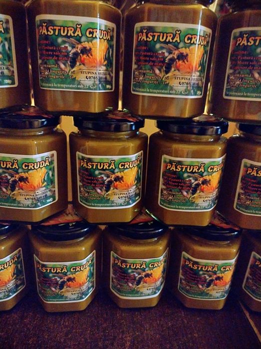 Păstura crudă, Lăptișor de Matcă Pur, Polen Crud