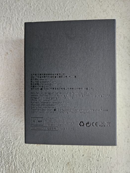 IEM Casti KZ ZAR  – stare impecabilă, full box