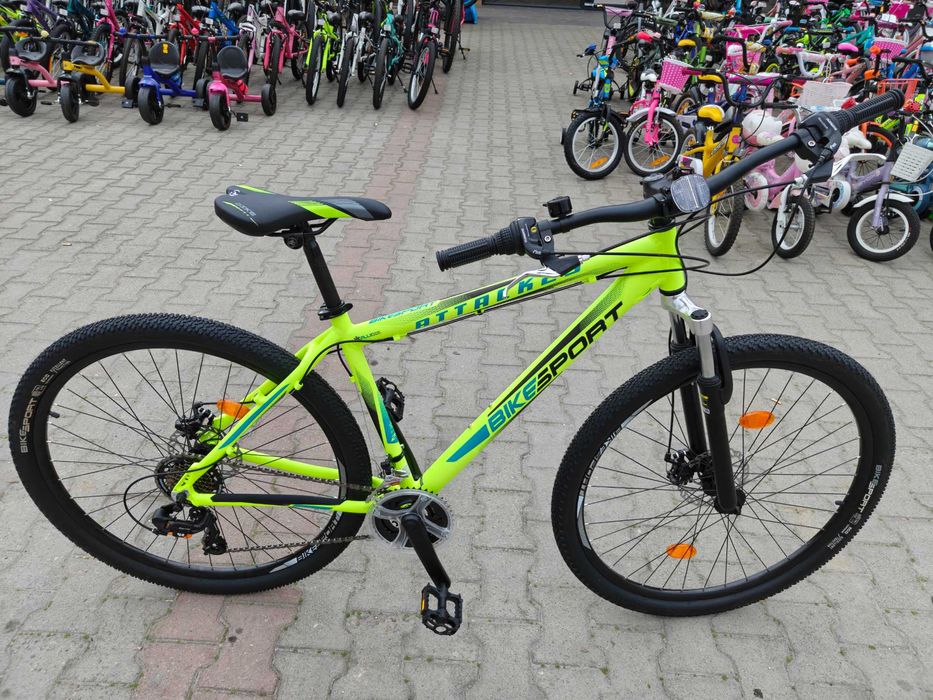Алуминиев велосипед 29" Bikesport ATTACK жълт