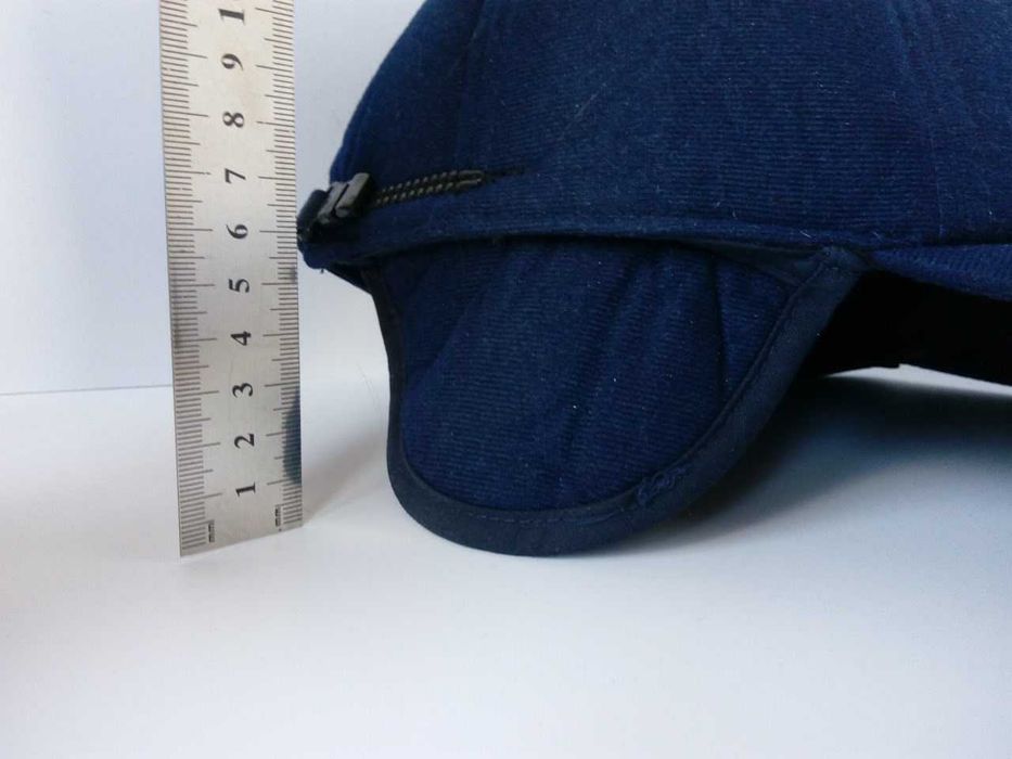 Кепка теплая со складными ушками