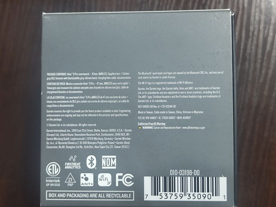Garmin Fenix 8Pro, 47 mm