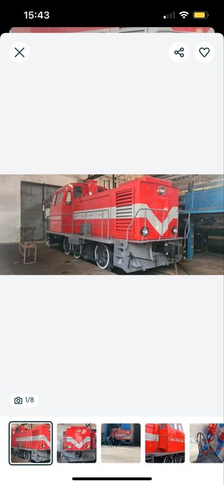 Тепловоз ТГМ-23Б 1982 года