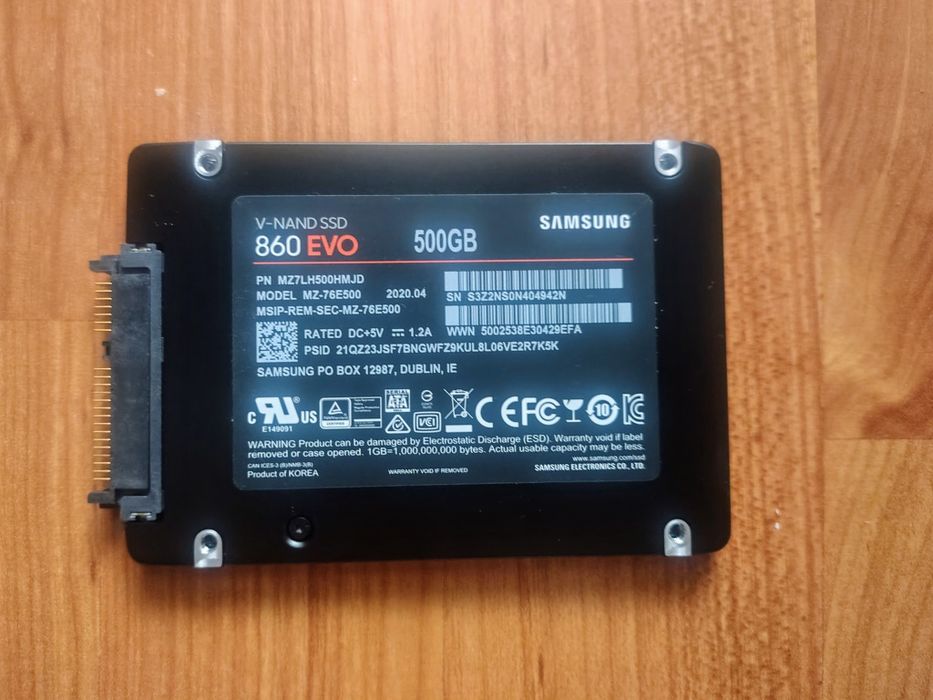 Ssd 512gb  Samsung Evo 860