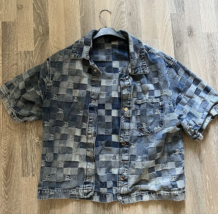 Мъжка Дънкова Риза. M/L