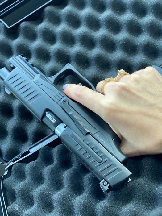 Pistol AIRSOFT Bile Cauciuc/VOPSEA/Creta Walther PPQ 26J NOU!