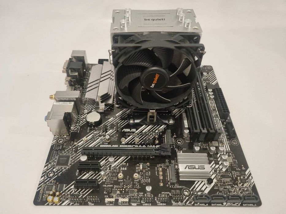 ASUS PRIME B550M-A WIFI + RYZEN 5 5600X 6-Core (4.6 GHz) AM4