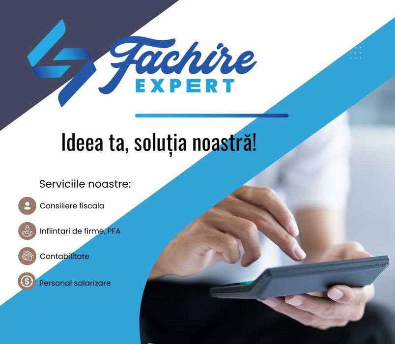 Contabilitate, salarizare, consultanta fiscala, serv. ONRC, lichidari