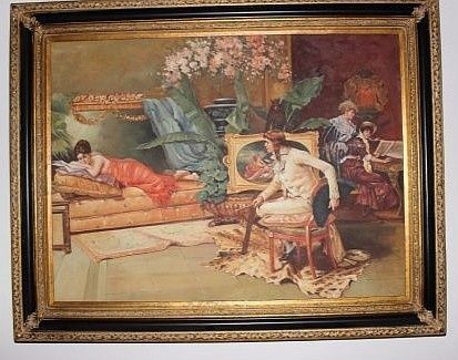 Tablou Ulei pe panza o lucrare deosebita de dimensiuni impresionante