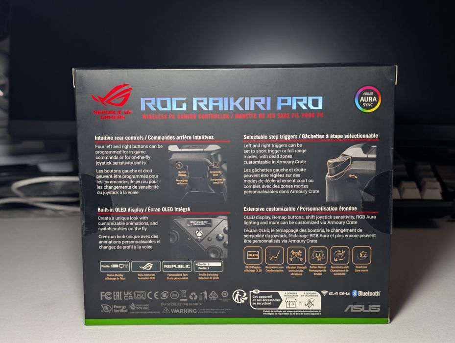 Asus ROG Raikiri Pro Wireless Oled