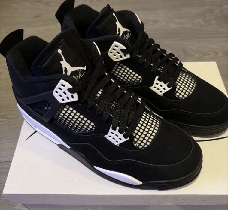 Air Jordan 4 Retro White Thunder ( Verificare Colet)
