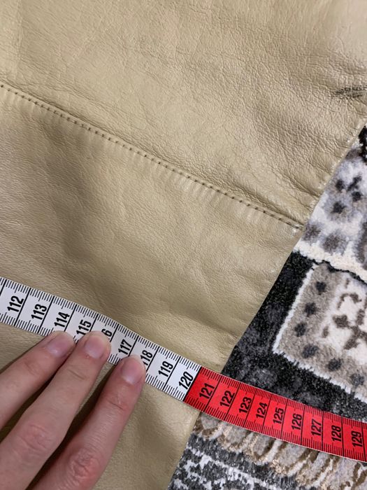 palton de piele adevărata, pe corp