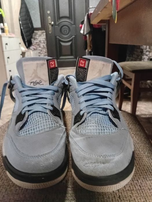 Jordan 4 retro sneakers blue