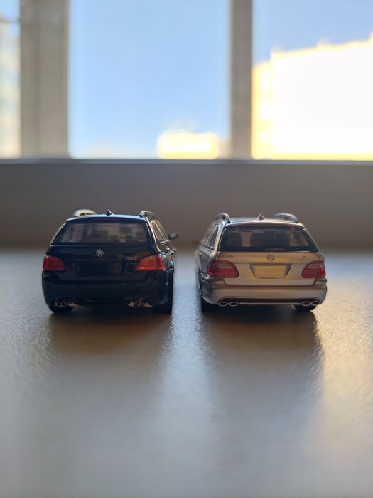 BMW M5 E61 и Mercedes-Benz E63 W211