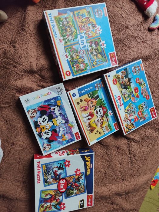 set puzzle 3/4/5 ani