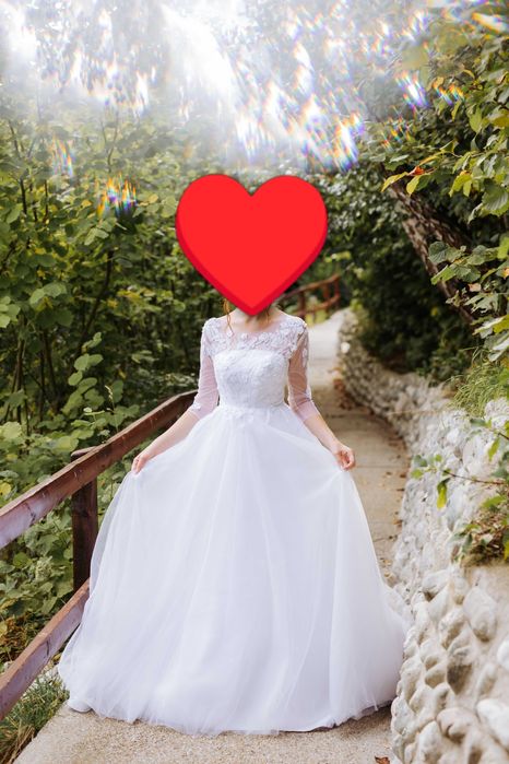 Rochie de mireasa alba