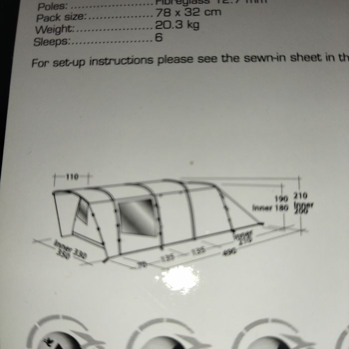 Cort Palmdale 600 easy camp