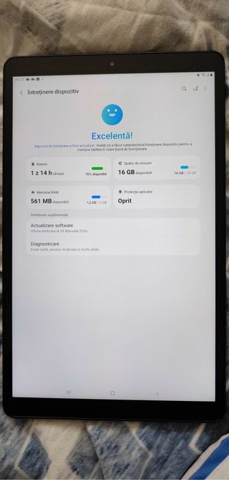 Vand tableta  Samsung Galaxy  A