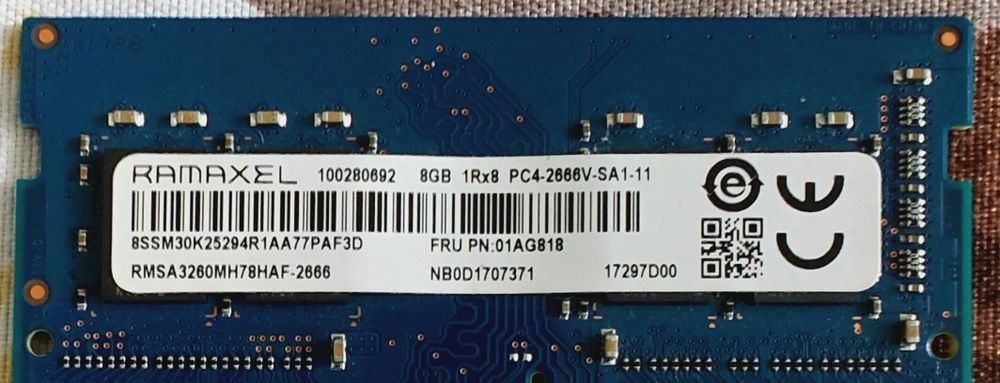 Memorie DDR4 Laptop 1 x 8GB