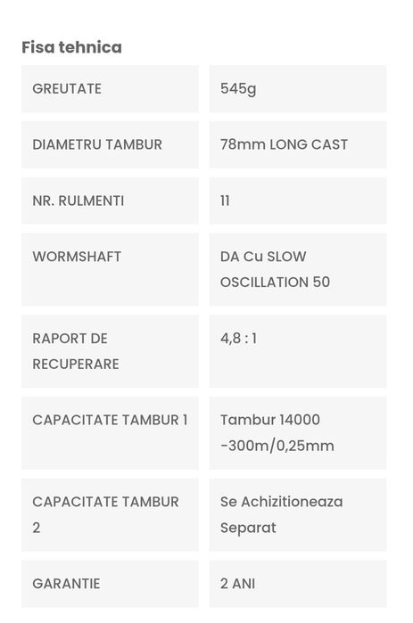 Lansete Tazura de vanzare și mulinete