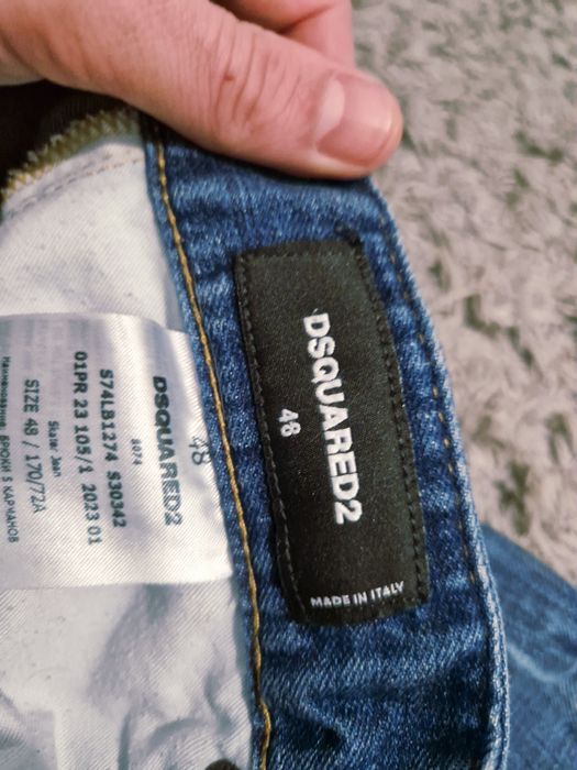 Dsquared2 blugi originali, matimea 48-M anul 2023