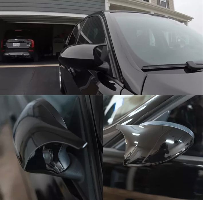 Capace Oglinzi "M" Negru Lucios Bmw E90 E91 E92 E93 LCI și Non LCI