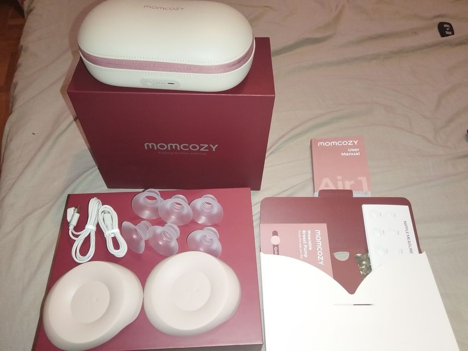 Помпа  Momcozy,  предлага се без гаранция и е на 50% от  цената.