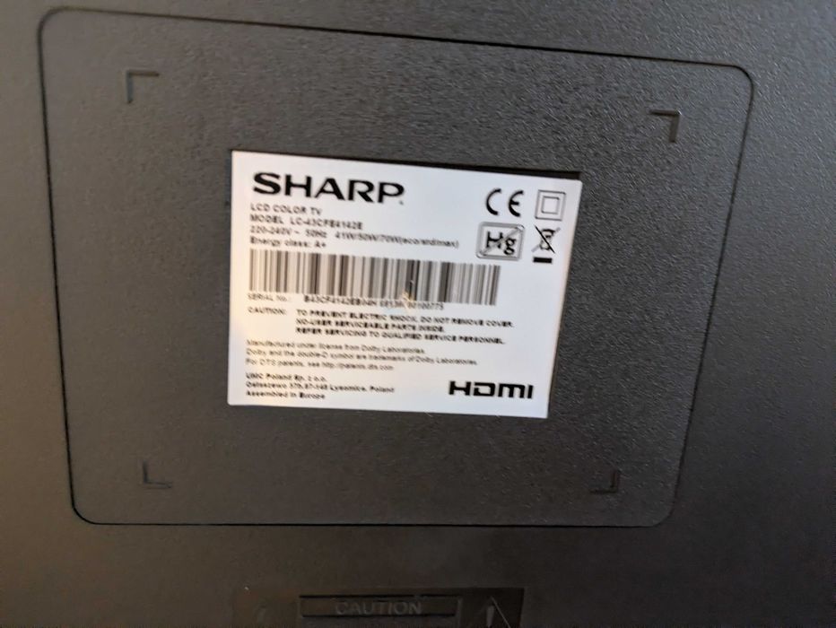 LCD Телевизор Sharp 43 инча Full HD, LC-43CFE4142E