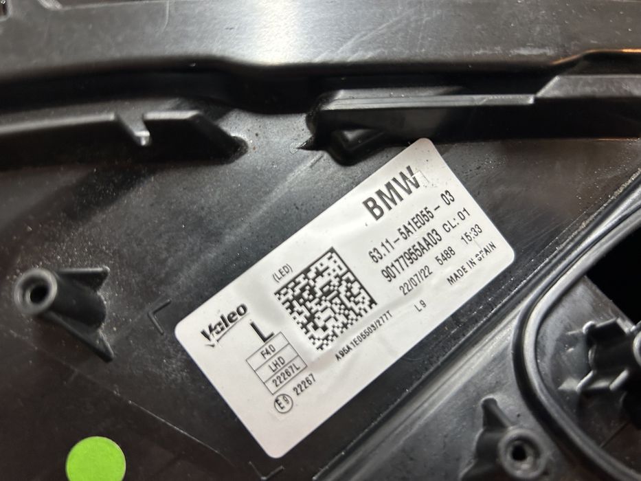 Far bmw F40 seria 1 full led 2019-2022