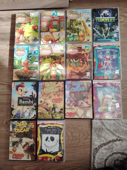 Dvd-uri filme, desene animate , T-Rex Express , Bambi , Spider-Man 2